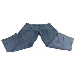 Lee Dungarees Carpenter Jeans Mens 40x30 Blue Denim Workwear Relaxed Fit Pants